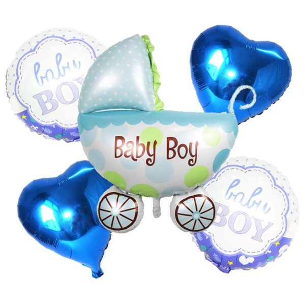 Cart Foil Set for Baby Boy