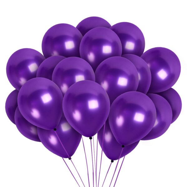 Dark Purple Balloons