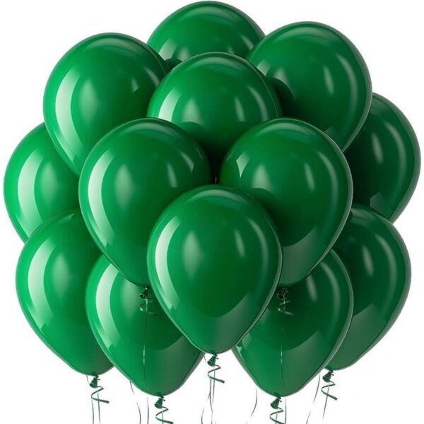 Dark Green Balloons