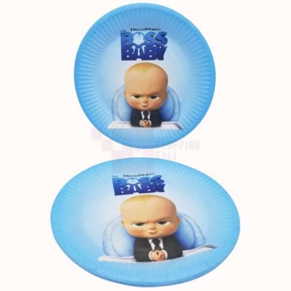 Baby Boss Theme Plates